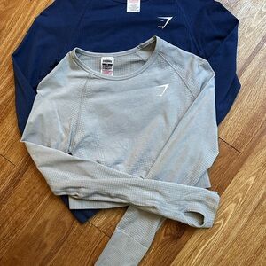 Gymshark Vital Seamless 2.0 Long Sleeve Crop Tops (2)